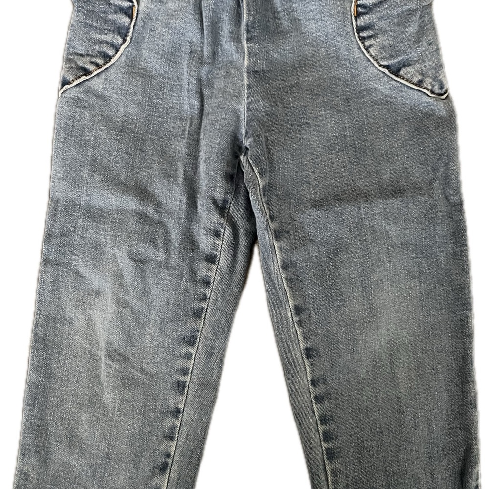 Mini Boden Blue Star Patterned Denim